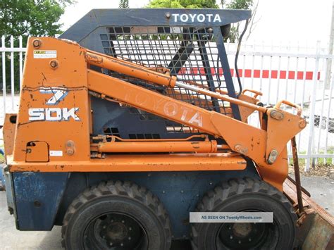 2013 toyota skid steer loader|Used Toyota Skid Steer Loaders for sale. Toyota equipment.